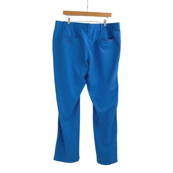 Under Armour Mens Size 40/30 Golf Pants Blue Performance Wear Outdoor Classic - Picture 2 of 6